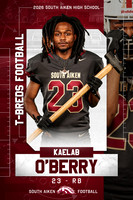 23 Kaelab O'Berry RB