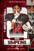14 Deon Simpkins WRRB