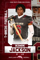 6 Dezmere Jackson LB